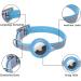 Leather Airtag Cat Neck Band - Adjustable Reflective GPS Collar for All Cat Sizes - Anti-Losing Tracker Case (Blue XS 19-26cm) - Buy Online on SooperMarket.com