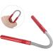 Stainless Steel Facial Hair Remover Spring - Effective Epilator for Upper Lip and Eyebrow Threading - Red - Buy Online on SooperMarket.com