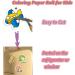 Children's Drawing Roll - DIY Painting & Coloring Paper for Kids - Animal Theme - 118 inches - Buy Online on SooperMarket.com