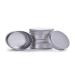 20 Pack 0.5oz Aluminum Tin Jars - Refillable Round Containers for Lip Balm, Cream - 15ml Screw Lid Bottles - Buy Online on SooperMarket.com