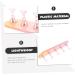 minkissy Creative Nail Stands 3 Sets Nail Practice Holder Beauty Nail Holders Acrylic Trays for Display Training Nail Racks Nail Holder Nail Decor Exercise Rack Plastic and Silver - Buy Online on SooperMarket.com