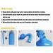 350ML Colostomy Bag Cleaning Bottle - Ostomy Bag Cleaning Tool for Permanent Use - Buy Online on SooperMarket.com