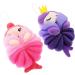 Angoily 8 Pcs Cartoon Bath Balls & Scrubbers - Kids Exfoliating Shower Sponge | Soft Bathing Pouf & Loofah for a Gentle Clean - Buy Online on SooperMarket.com
