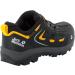 Jack Wolfskin Unisex VOJO TEXAPORE LOW K Hiking Shoes - Black/Burly Yellow - Size 38 EU | International Shipping Available - Buy Online on SooperMarket.com