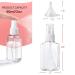 24 Pcs HULISEN Travel Spray Bottles 2oz - Fine Mist, Leak-proof, Refillable - Ideal for Baby Showers - Buy Online on SooperMarket.com