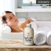 Relaxing Bathing Salt 600g - Sea Salt with Lavender & Sage Oil for Sleep Stress Relief and Aromatherapy - Best Body Care & Wellness Solution - Buy Online on SooperMarket.com