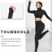 JOYMODE Women's Seamless Textured Workout Set - High Waist Leggings & Crop Top, Large, Black - Buy Online on SooperMarket.com