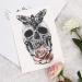 Yesallwas Skull Temporary Tattoo 6 Sheets - Waterproof Fake Tattoos for Men & Teens - Arms, Shoulders, Chest & Back - Crown, Gun, Tree, Tribal Feather, Clock - Long Lasting Stickers - Buy Online on SooperMarket.com