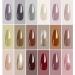 Clou Beaute 27PCS Gel Nail Polish Set with UV LED Lamp - 18 Colors Soak Off Gel Polish Starter Kit - Matte Reinforce Gel Varnish Gift Box - S22-02 CB-S22-02 - Buy Online on SooperMarket.com