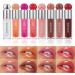 Big Brush Head Lip Gloss Moisturizing & Nourishing Lip Oil Non-Sticky Long Lasting Jelly Liquid Lipsticks Lip Tint Lip Glaze Makeup Gift for Women (# 103) - Buy Online on SooperMarket.com