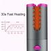 GeRRiT Cordless Automatic Hair Curler Set - Ceramic Wireless Curling Iron Wand Rechargeable & Portable Auto Shut-Off - Perfect for International Shipping - Buy Online on SooperMarket.com