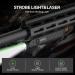 Solofish 1450 Lumens MLOK Mount Tactical Flashlight with Green Laser Sight | Magnetic Rechargeable Laser Light Combo for M-Lok Rail - Buy Online on SooperMarket.com