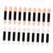PLAFOPE 20pcs Makeup Eyeshadow Brush Double Head Eyeshadow Brushes Eye Shadow Sponge Applicator
