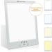 ZenoCare Light Therapy Lamp UV-Free LED 12000 Lux Adjustable Brightness Level 4 Colors Choices Build-in Timer Sunlight Simulation - Buy Online on SooperMarket.com