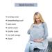 Soft & Breathable Nursing Cover | Still Towel for On-the-Go Breastfeeding | Privacy Guard 100x70cm - Buy Online on SooperMarket.com