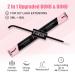 Cluster Lash Glue for Eyelash Extensions - 2 in 1 Waterproof Lash Bond | Strong Hold 72 Hour Wear (10ml Black + Clear - Buy Online on SooperMarket.com