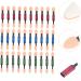 Beavorty 30pcs Double Ended Eye Shadow Stick Makeup Disposable Eyeshadow Woman Sponge Tool - Buy Online on SooperMarket.com