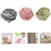 NOLITOY 3pcs Bath Ball Set - Soft Luffa Body Scrubber & Shower Poufs for Luxurious Bathing | Foam Bathroom Loofah & Towel for Adults - Buy Online on SooperMarket.com