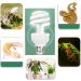 Qeeheng UVB 5.0 Lamps for Reptiles - Energy-Saving Turtle Light Bulb for Tropical Terrariums - 26W Calcium Supplement for Water Turtles & Snakes - Buy Online on SooperMarket.com