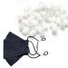 GBSYU 200 PCS Cord Locks for Mask  Elastic Adjuster Silicone Cord Stopper No Slip Earloop Toggles for Drawstring Buckle Clasp Spring  for Drawstrings Elastic Cord Adjuster Non-Slip Stopper  White