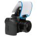 LumiQuest Soft Screen, Flash Diffuser & Light Softener, Universal Classic Design for Digital SLR Cameras, Neon Blue