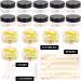 Sgehai 16-Piece Transparent 15ml Jars with Lids - Perfect for Lip Balm Creams & More - Empty Storage Solutions for Your DIY Projects - Buy Online on SooperMarket.com