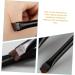 Baluue 9 Sets Eyeliner Brush Makeup Brush Multi-function Eyebrow Brush Ear Black Wood - Buy Online on SooperMarket.com