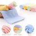 NBLJF Multicolor Small Washcloths Set 10 Pack - Soft & Absorbent Baby Bath Towels 10'' x 10'' - Ideal for Newborns, Face Cloths, Kitchen, Bathroom - Multi-Purpose Fingertip Towels - Buy Online on SooperMarket.com