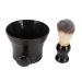 Black Shaving Brush Tool | Professional Soft Synthetic Bristles for Barbers | International Shipping Available - Buy Online on SooperMarket.com
