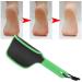 Curved Foot File Eurobuy Double-Sided Pedicure Foot File Plastic Dead Skin Foot File Callus Remover with Handled Grip Foot File Pedicure Rasp for Exfoliating Removing Dead Skin Tools Green - Buy Online on SooperMarket.com