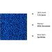 Coloured Milk Chocolate Beans - 30g or 100g - Cake Cupcake & Cookie Decoration Sprinkles (Royal Blue 100g) Royal Blue 100g - Buy Online on SooperMarket.com