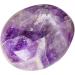 Amethyst Thumb Pocket Stone - Polished Energy Crystal Stone Polished Energy Crystal Stone Crystal Polished Gemstone for Stress Relief Meditation - Buy Online on SooperMarket.com
