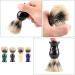 Buy Men's Back Razor Set - 4pcs Ultra-Soft Bristle Shave Brush & Handle - Perfect for Inner Shaving - Silver Spitz Roof Design - Buy Online on SooperMarket.com