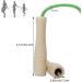 Adjustable 270cm Kids Jump Rope - Wooden Handle & Cotton Rope for Boys & Girls - Green Fitness Spring Rope - Buy Online on SooperMarket.com