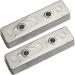 Tecnoseal TEC-BNT Zinc Trim Tab Anode - Pair - Buy Online on SooperMarket.com