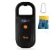 TERA PET Microchip Reader Scanner with D-Buckle RFID Portable Animal Chip ID Scanner With OLED DISCHAPE REFORTABLE PET Tag Scanner for Dog Cat Pig For ISO 11784/11785 FDX-B Emid Black