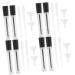 Healeved 8 Sets Refillable Eyelash Cream Bottle Mascara Tubes Empty Clear Mascara for Eyelashes Plastic