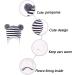 Toddler Winter Hat with Earflap, Knit Warm Cap for Baby Boys & Girls (6-12 Months) - Navy Stripe - Buy Online on SooperMarket.com
