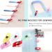 Swpeet 43Pcs Sewing Tools Kit with Tailor's Chalk, Sewing Mark Pencil, Fabric Marker Pen, and Plastic Clips - Complete Set for Sewing Marking - Buy Online on SooperMarket.com
