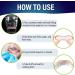 2 Pairs Dentures - Elastic and Comfortable Fake Teeth for Missing Teeth - Buy Online on SooperMarket.com