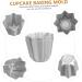 Zerodeko Tyre Lever 6 pcs Durable Aluminum Tools Gold Supply Reusable Alloy Cuake Dessert D Mini Mold Molds DIY 7.5x7.5x6.5cmx3pcs Silverx3pcs - Buy Online on SooperMarket.com