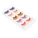 5 Pairs Colorful 6D Gradient Long Curl False Eyelashes - Soft Extensions for Halloween Christmas & Stage Shows - Buy Online on SooperMarket.com