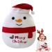 Snowman Stuffed Animal Plush Pillow Christmas Pillows for Boys Girls Soft Hugging Pillow Cute Snowman Plush Toy for Kids Birthday Christmas Party Favor Gift Sofa Bedroom Kids Room Decorations Snowman New