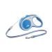 flexi New Comfort retractable rope leash blue M 5 m