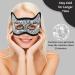 Cooling Eye Mask - Gel Hot Cold Therapy for Puffy Eyes Dry Eyes Headaches Migraines & Dark Circles (2 Pack - Blue & Black - Buy Online on SooperMarket.com