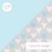 Baby Swaddle Wrap Blanket | Newborn Cotton Swaddling Sleeping Bag 0-3 Months (Blue Hearts) - Buy Online on SooperMarket.com