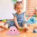 FASTEXX Octopus Reversible Plushies - Double-Sided Flip Mood Octopus Plush - Sweet Gift for Kids, Friends & Family - Pink/Blue - Buy Online on SooperMarket.com