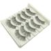 5 Pairs Handmade Natural Long Volume False Eyelashes Extensions Lashes as shown - Buy Online on SooperMarket.com