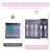 CAIYA 12Pcs Lip Gloss Tubes 6.4ml Empty Containers for DIY Lip Gloss - Pink Rose Gold | Refillable Lipstick Tubes with Rubber Stoppers - Buy Online on SooperMarket.com