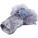 Elegant Gray Sequin Dog Dress - Small Pet Tutu Costume for Weddings & Special Occasions - Buy Online on SooperMarket.com